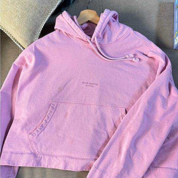 Crop acne studio hoodie - Picture 1 of 4